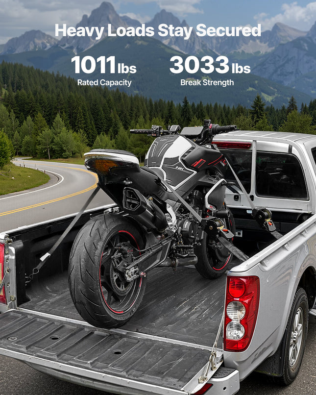Automatiniai tvirtinimo diržai VEVOR QLR5001, 1375 kg trūkimo jėga