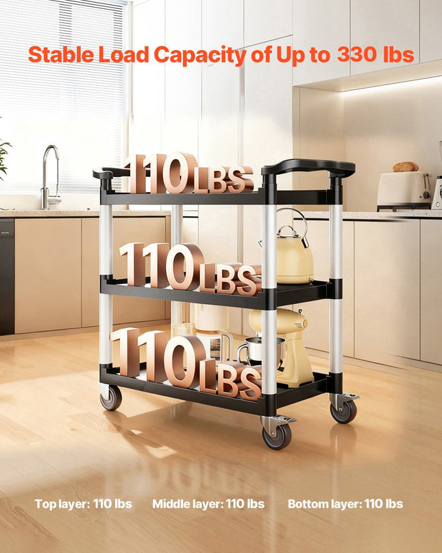 Universalus vežimėlis VEVOR SYTCSS11, 150 kg keliamoji galia