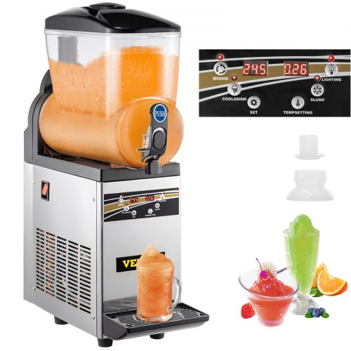 Šaldytų gėrimų aparatas (granitorius) VEVOR X-150, 15 l talpa