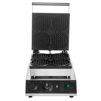 Profesionali vaflių keptuvė VEVOR HT-2206B, 1750W