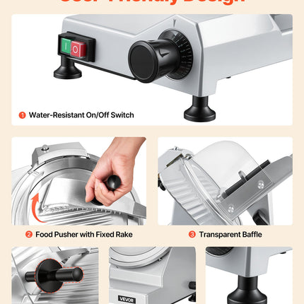 Elektrinė pjaustyklė VEVOR SY-300A, 300 mm ašmenys