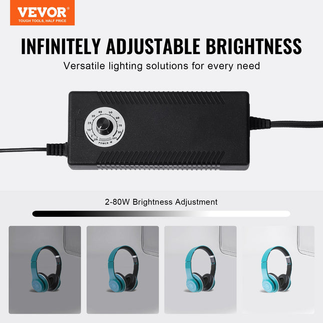 Fotostudijos šviesdėžė VEVOR ZK-RY-07, 815x815x815 mm
