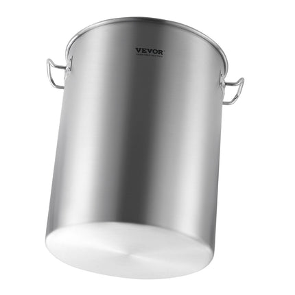 Nerūdijančio plieno puodas VEVOR SP36QT324206S, 34 l talpos