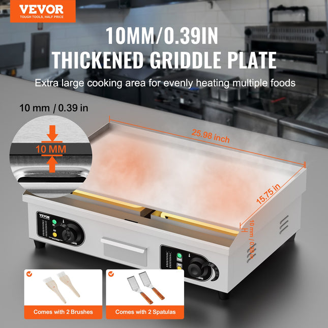 Elektrinis kepimo paviršius VEVOR HT-610, 4000W