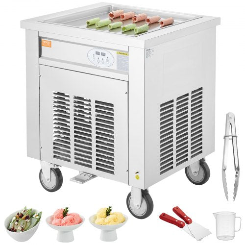 Ledų ritinėlių gaminimo aparatas VEVOR CBJF-1DA500, 1460W