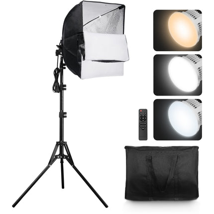 Softbox apšvietimo komplektas VEVOR YX-RGX002, 40x40 cm