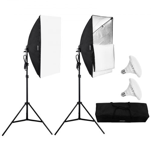 Softbox apšvietimo komplektas VEVOR YX-RGXB02(EU), 50x70 cm