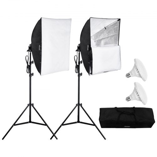 Minkštos šviesos dėžių rinkinys (Softbox) VEVOR YX-RGXB01, 60x60 cm
