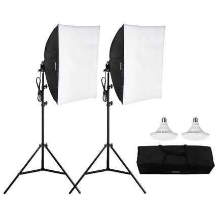 Minkštos šviesos dėžių rinkinys (Softbox) VEVOR YX-RGXB01, 60x60 cm