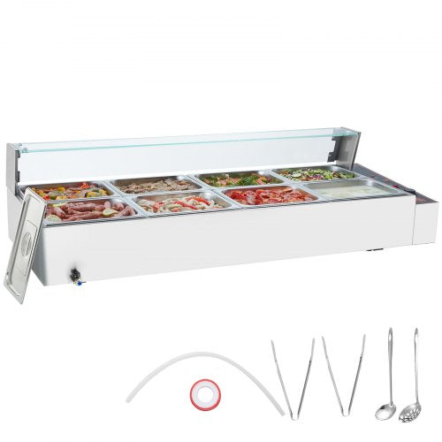 Maisto šildytuvas (marmitas) VEVOR SC-TC-2108, 1700W