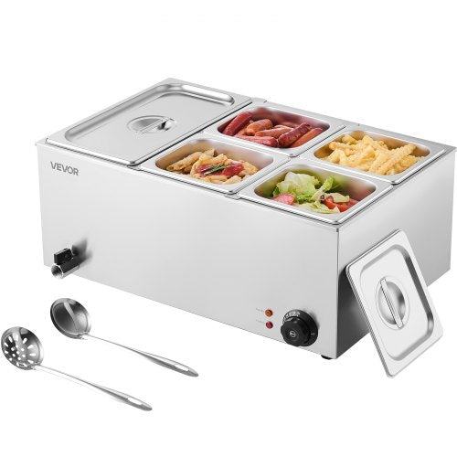 Maisto šildytuvas (Bain Marie) VEVOR M-112, 1200W