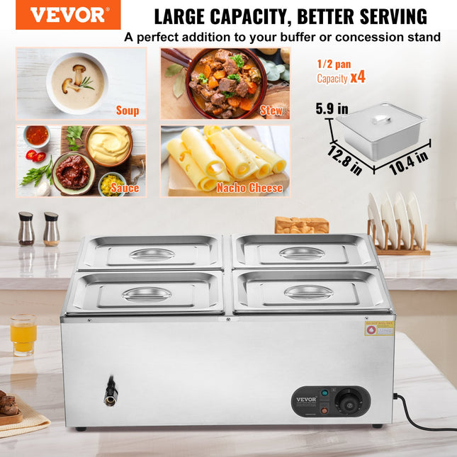 Maisto šildytuvas VEVOR HT-6V, 1500W