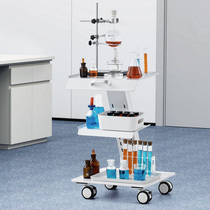 Laboratorinis vežimėlis VEVOR K-SH002, 100 kg apkrova