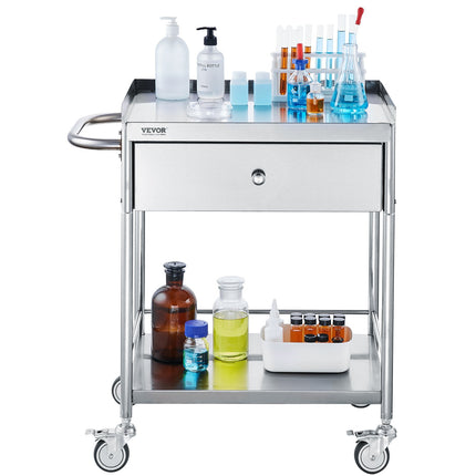 Medicininis vežimėlis VEVOR 141002, 100 kg apkrova