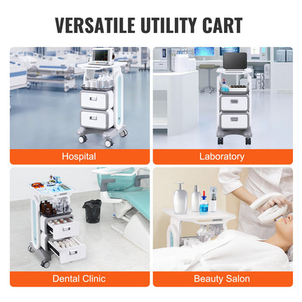 Laboratorinis vežimėlis VEVOR FY-1T2C, 50 kg apkrova