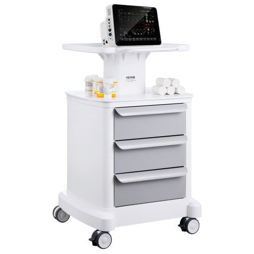 Laboratorinis vežimėlis VEVOR FY-1T3C, 4 lentynų