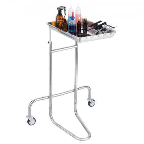 Laboratorinis vežimėlis VEVOR 140301, reguliuojamas aukštis