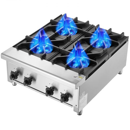 Pramoninė dujinė viryklė VEVOR EUGHP-424, 28 kW