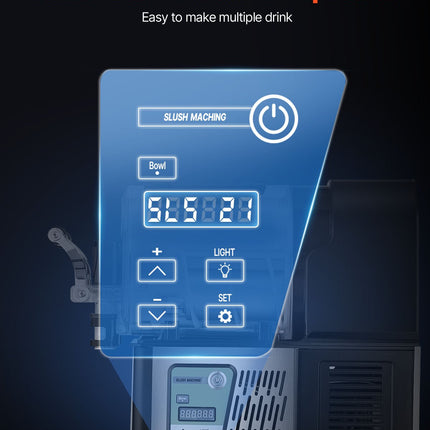 Šaldytų gėrimų aparatas VEVOR XRJ3LX1, 3 l talpa