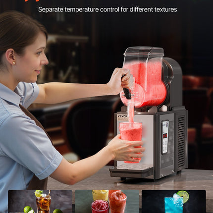 Šaldytų gėrimų gaminimo aparatas VEVOR XRJ4LX1, 4 l talpa