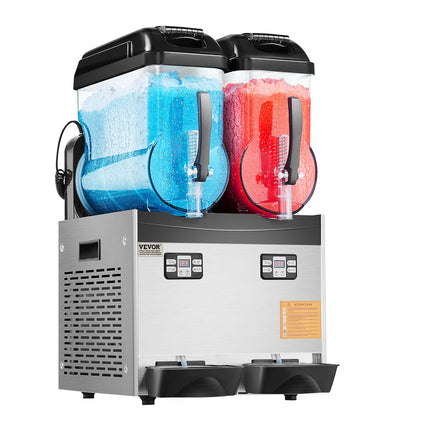 Šaldytų gėrimų aparatas VEVOR XRJ12LX2, 2 x 12 l