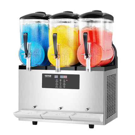 Šaldytų gėrimų aparatas VEVOR XN360B, 3 x 12 l talpa