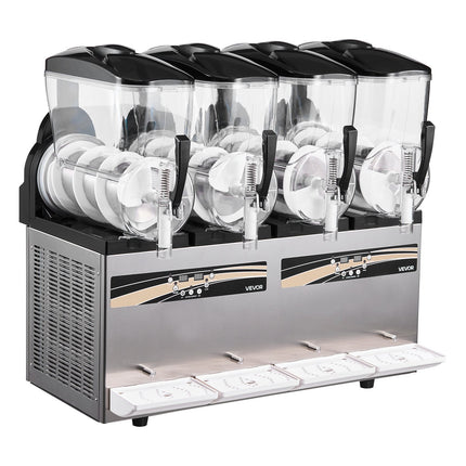 Šaldytų gėrimų aparatas VEVOR X-480, 4 x 12 l