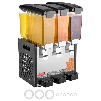 Gėrimų dozatorius VEVOR LYJ10LX3, 3 x 10 l