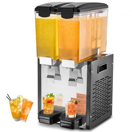 Gėrimų dozatorius VEVOR LYJ10LX2, 2 x 10 l