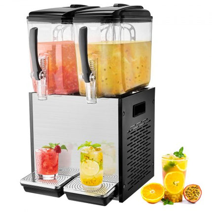 Gėrimų dozatorius VEVOR LYJ12LX2, 2 x 12 l talpos