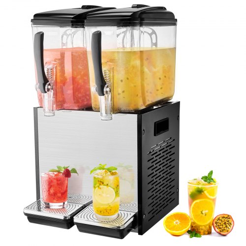 Gėrimų dozatorius VEVOR LYJ12LX2, 2 x 12 l talpos