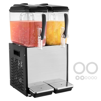Gėrimų dozatorius VEVOR LYJ12LX2, 2 x 12 l talpos