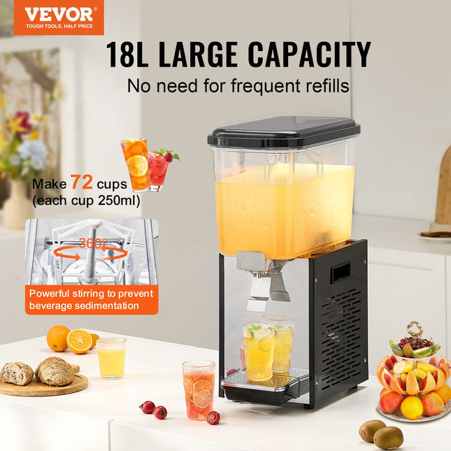 Gėrimų dozatorius VEVOR LYJ18LX1, 18 L