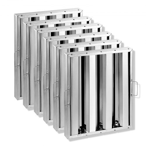 Garų surinktuvo filtras VEVOR HGSS-001, 393 x 493 mm, 6 vnt.
