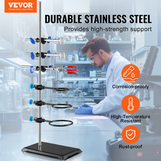 Laboratorinis stovas VEVOR YHEO-5, 60 cm aukščio