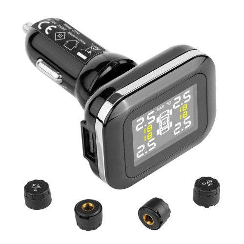 Padangų slėgio kontrolės sistema VEVOR C110, 7.3-87 PSI