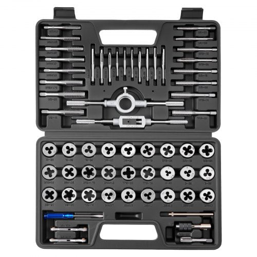 Sriegiklių ir sriegpjovių rinkinys VEVOR 60PC, 60 dalių