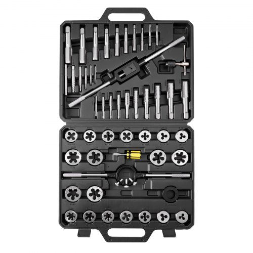 Sriegiklių ir sriegpjovių rinkinys VEVOR 51PC imperial, 51 dalis