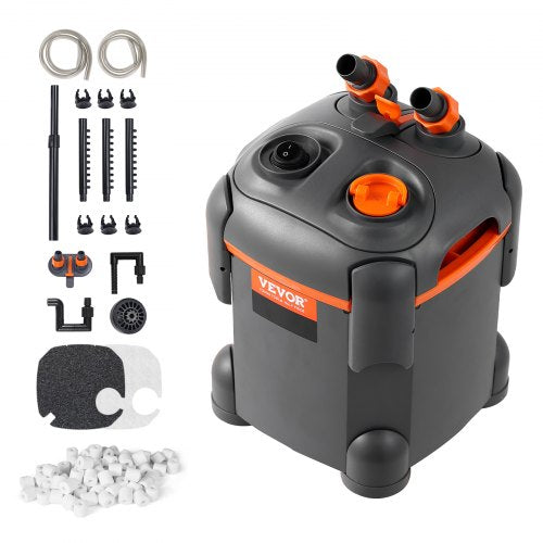 Akvariumo išorinis filtras VEVOR SF-650F 8W, 650 l/val.