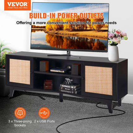 TV staliukas VEVOR CSF-T24101-BLE, skirtas iki 75 colių televizoriams