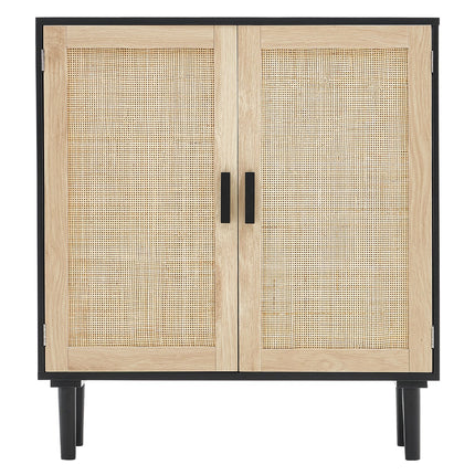 Komoda su ratano durelėmis VEVOR SR191522, 80 cm