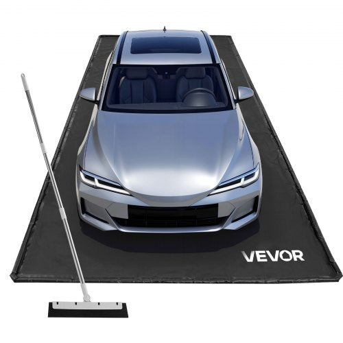Garažo grindų kilimėlis VEVOR 2.4 x 5.5 m, PVC danga