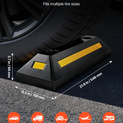 Ratų atrama VEVOR RB226, 548 mm (2 vnt.)