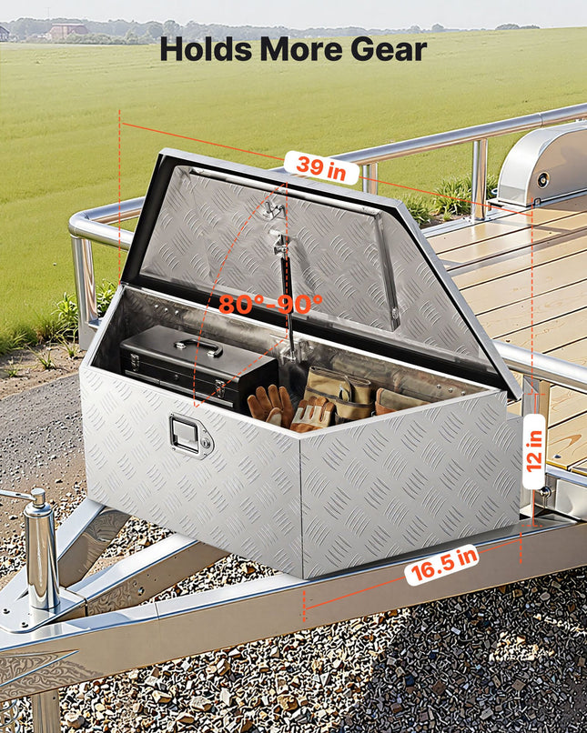 Priekabos įrankių dėžė VEVOR TB09-6, 990 x 419 x 305 mm