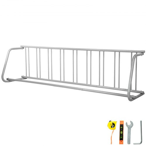 Pastatomas dviračių stovas VEVOR Bike Rack 9 Holders, 9 vietų