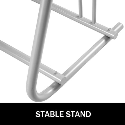 Pastatomas dviračių stovas VEVOR Bike Rack 9 Holders, 9 vietų