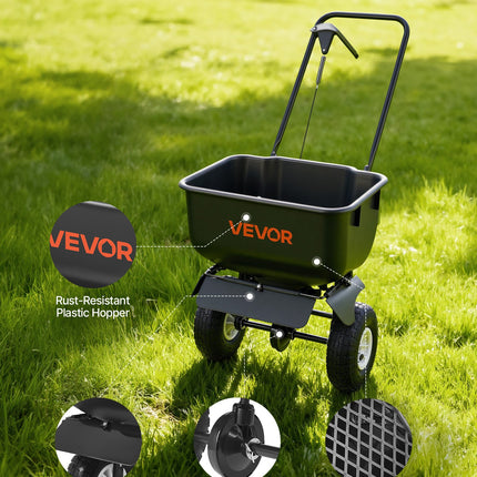 Stumiamas barstytuvas VEVOR TC2136, 36,3 kg talpa