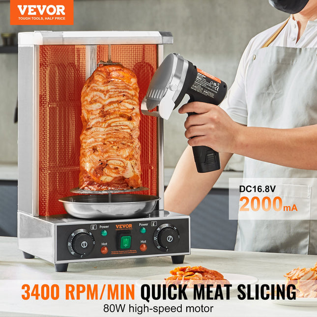 Elektrinis kebabų peilis VEVOR KS-100B, 80W