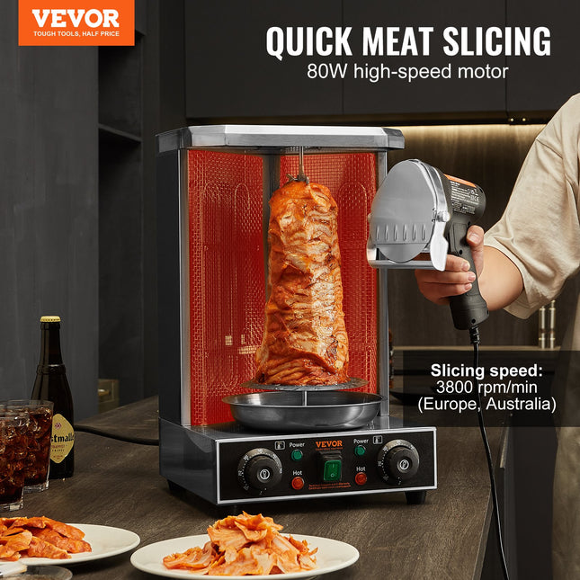 Elektrinis kebabų peilis VEVOR KS-100E-1, 80 W
