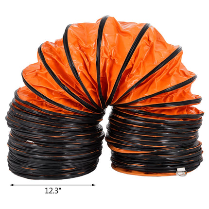 Ventiliacijos žarna VEVOR PVC, 31,2 cm skersmens